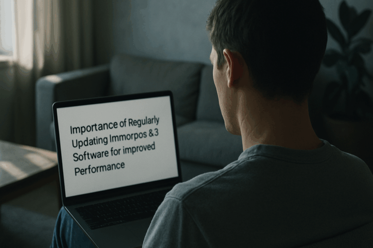 why upgrade immorpos35.3 software regularly